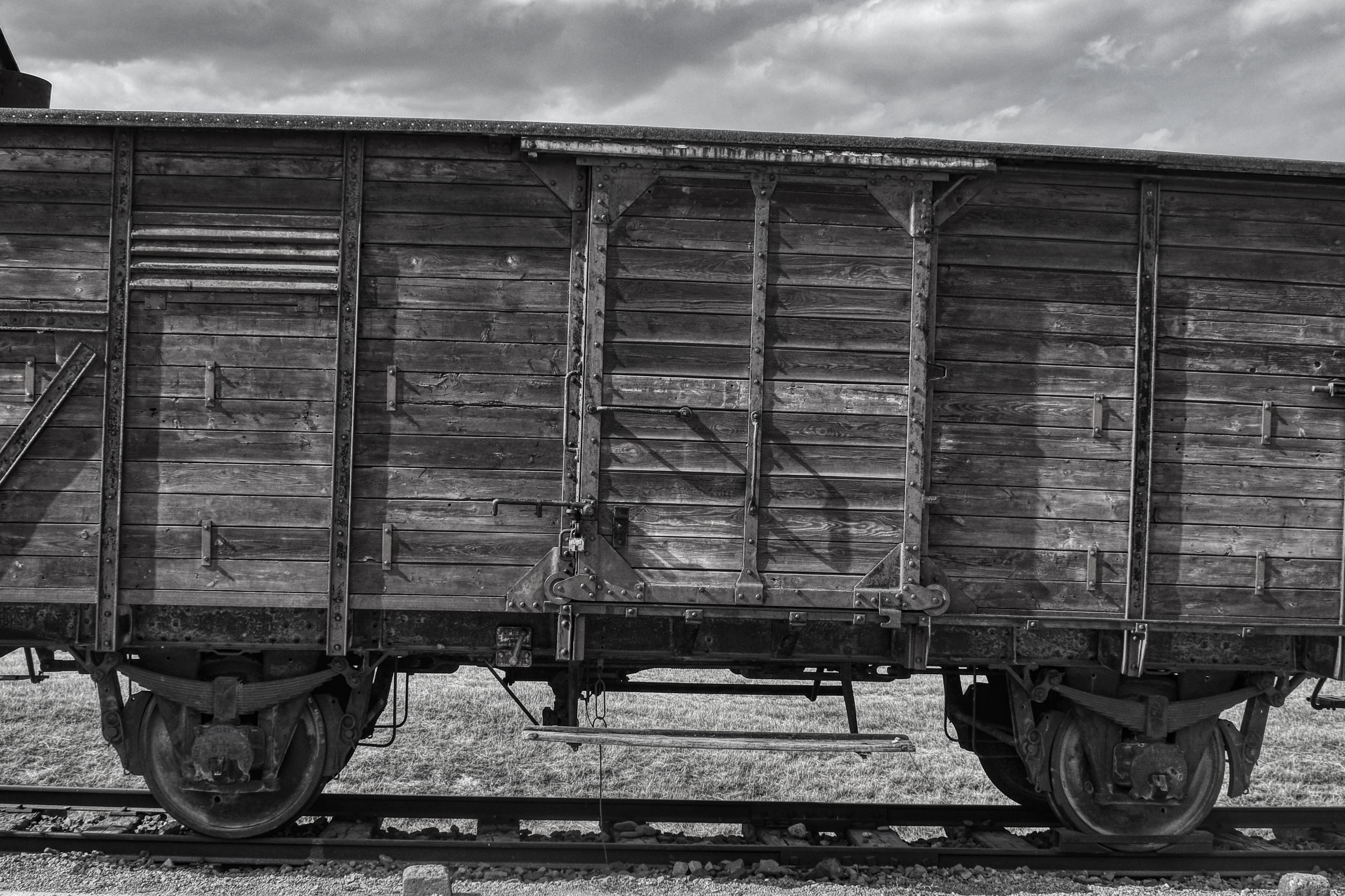 wagon in Auschwitz